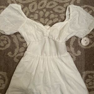 Hollister White Dress